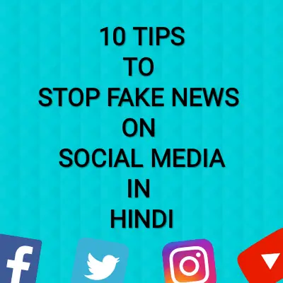Stop Fake News on Social Media Tips