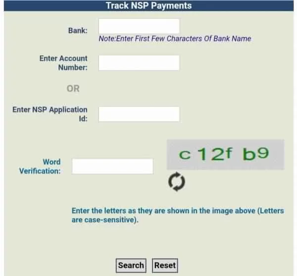 Track Nsp Payments Pfms